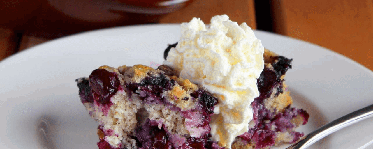 Easy Blueberry Cobbler | Forked